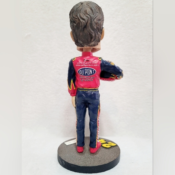 Bobble Dobbles Nascar Jeff Gordon DuPont 24 Limited Edition Bobblehead 9” - Picture 3 of 7